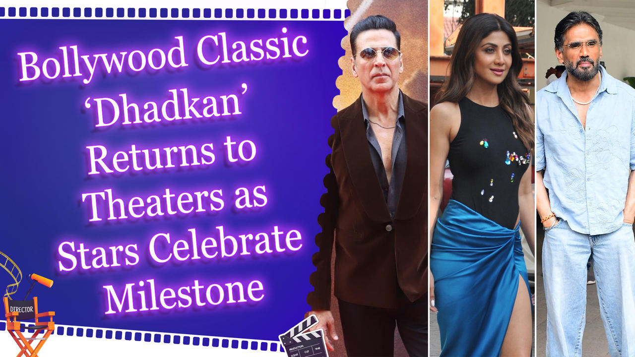 Bollywood Classic ‘Dhadkan’ Returns to Theaters as Stars Celebrate Milestone