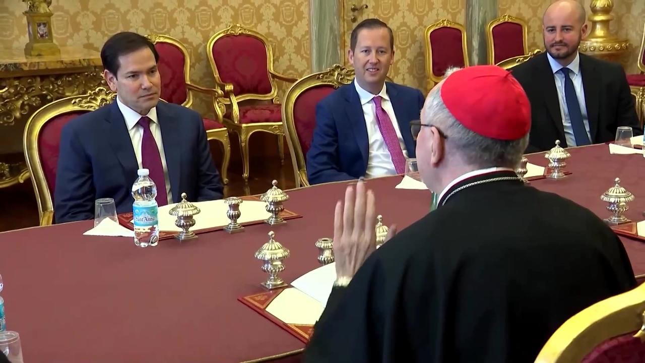 Rubio thanks Vatican for its role in addressing Ukraine crisis