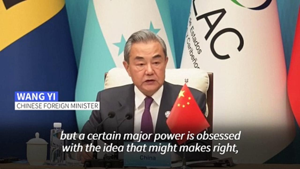China swipes at 'bully' US as it woos Latin American leaders