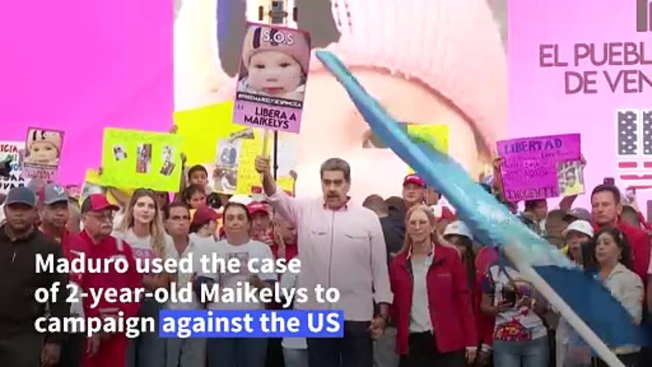 Toddler separated from family by the US returns to Venezuela