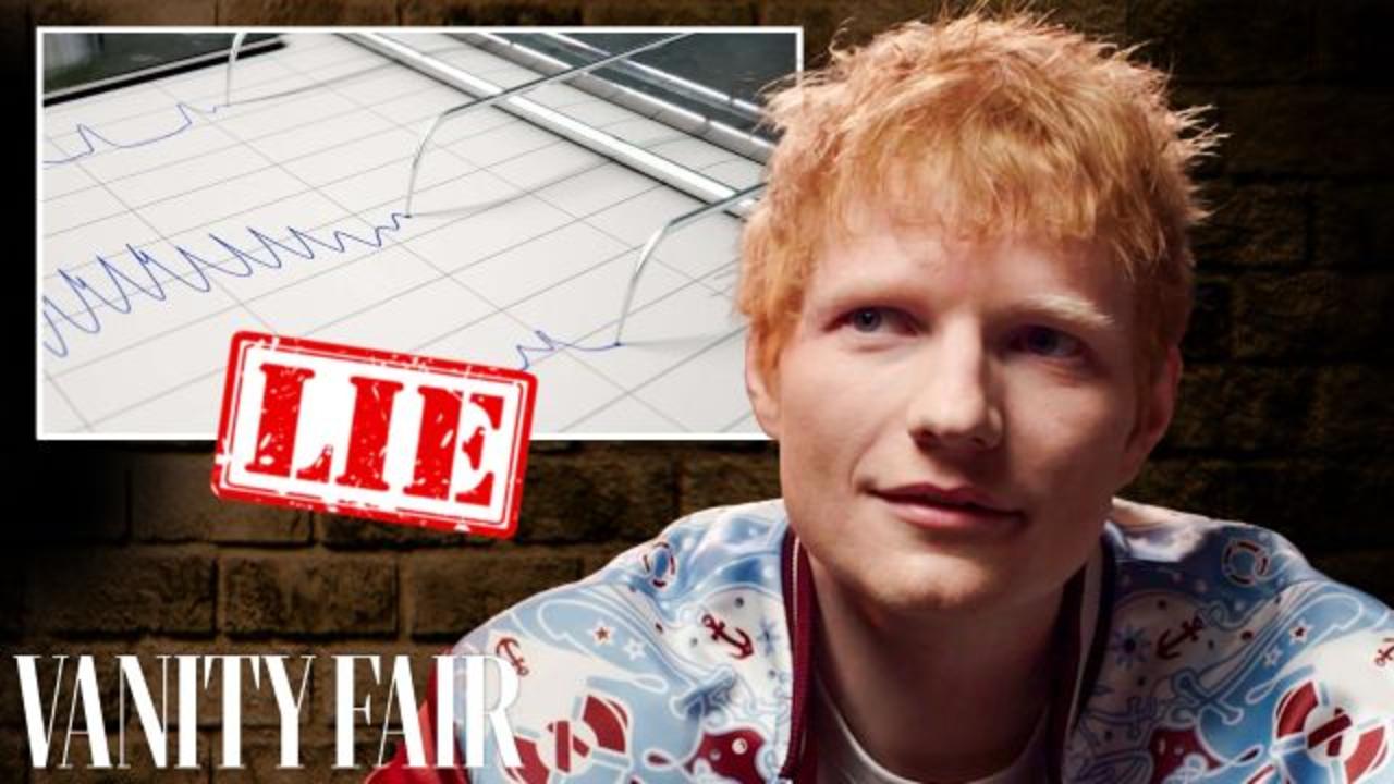 Ed Sheeran Takes a Lie Detector Test