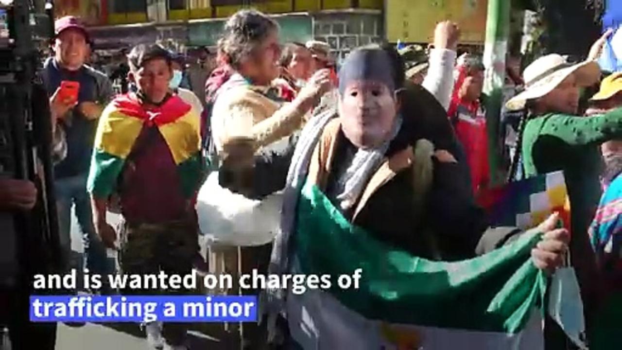 Police clash with Morales supporters pressing re-election bid