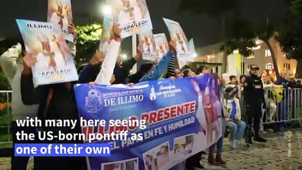 Residents of Pope Leo XIV's 'adoptive city' in Peru celebrate his inaugural mass