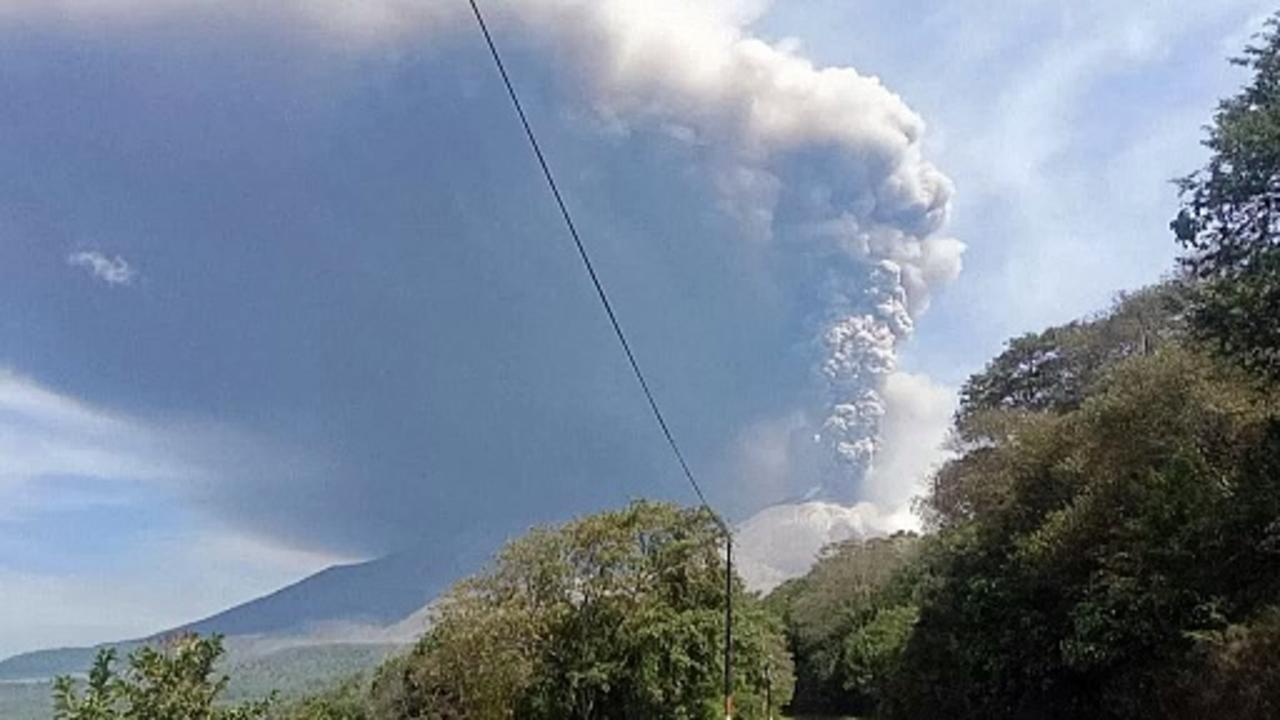 Indonesia's Mount Lewotobi Laki-Laki erupts again, spewing ash high into air