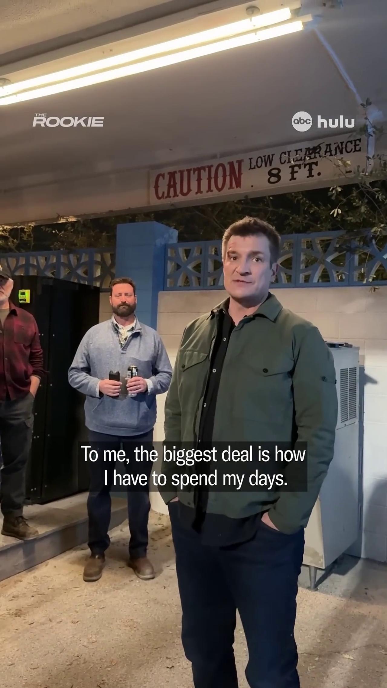 Celebrating a Rookie Milestone with Nathan Fillion