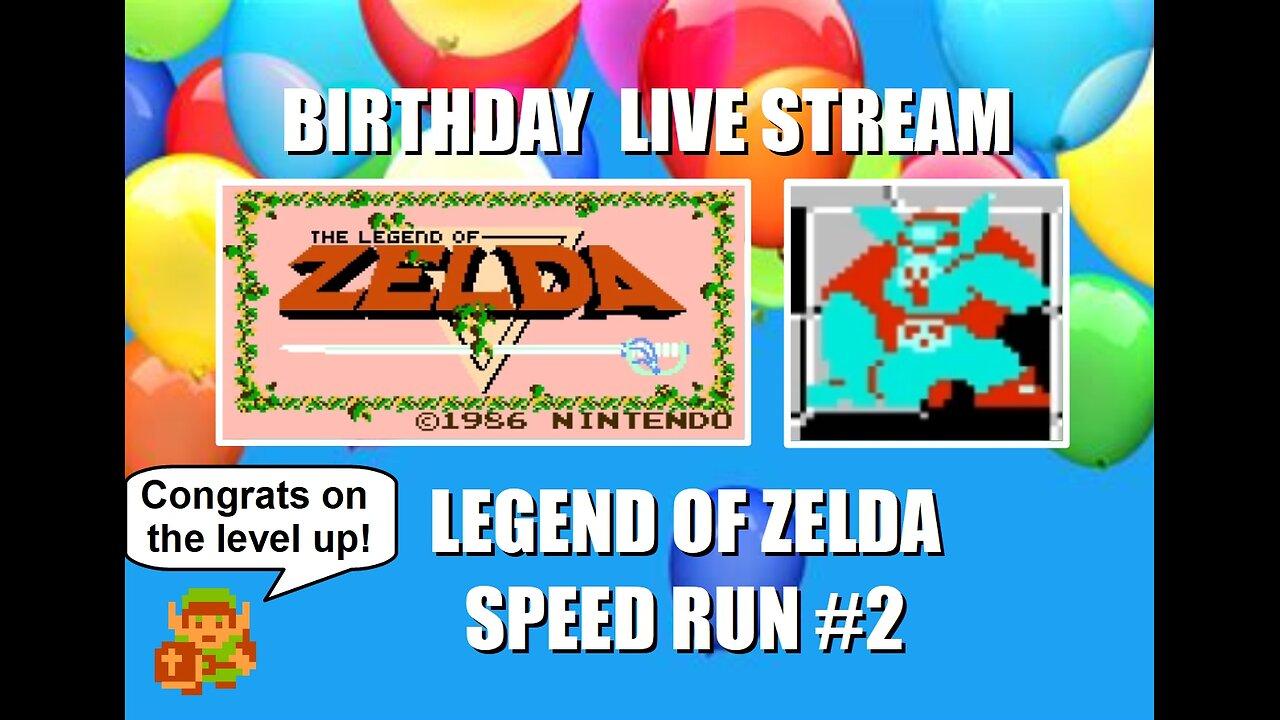 Birthday Live Stream: Celebrate BrightGaming's BDay with a speed run of the original Legend of Zelda