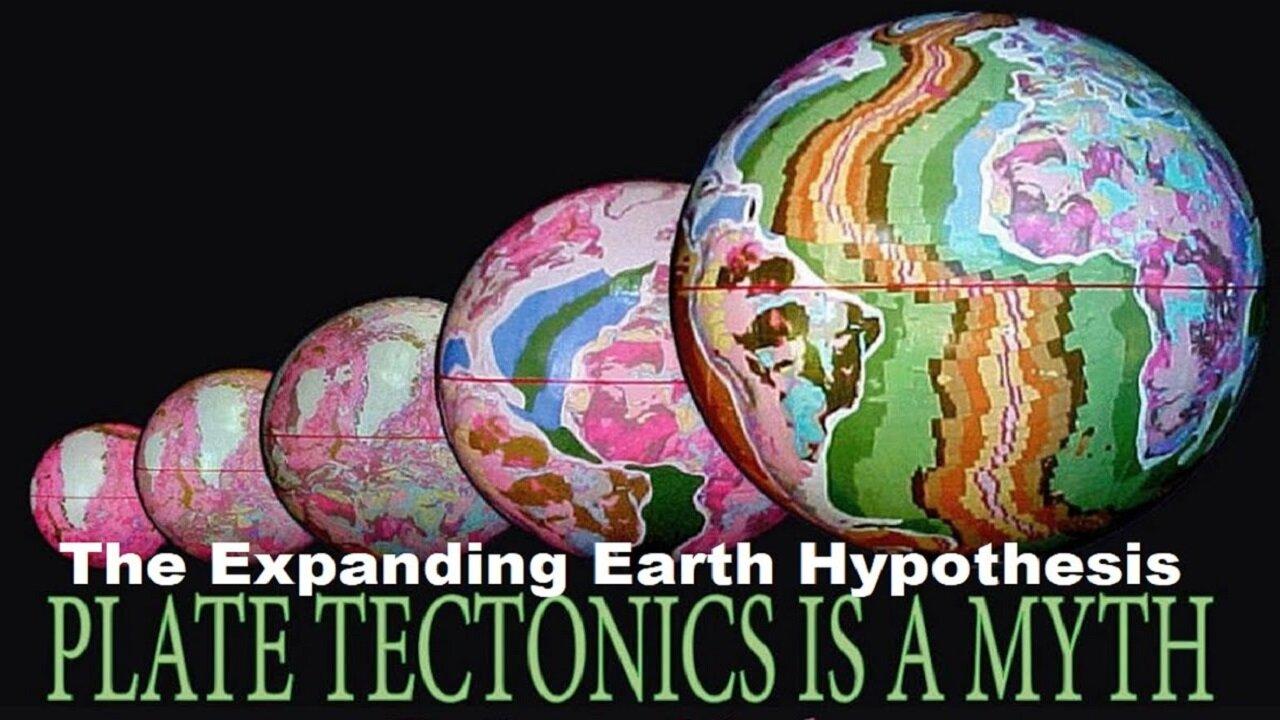Expanding Earth vs Plate Tectonics - Opening of the North Atlantic Ocean 117mya