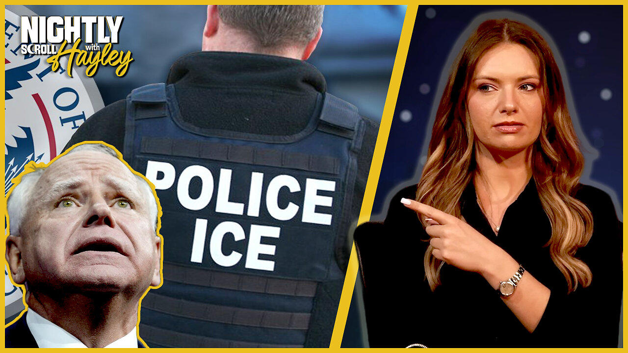 Tampon Tim Compares ICE to Nazi Germany Gestapo - Nightly Scroll w/ Hayley Caronia (Ep.51)