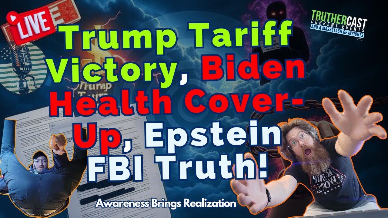Trump Trade Wins, Deep State Hides Biden Collapse, FBI Backs Epstein Truth—Unmasked!