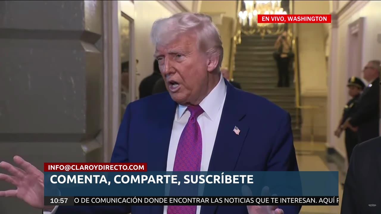 EN VIVO Y EN ESPAÑOL: Trump con republicanos “gran proyecto de ley” fiscal y migratorio en Congreso