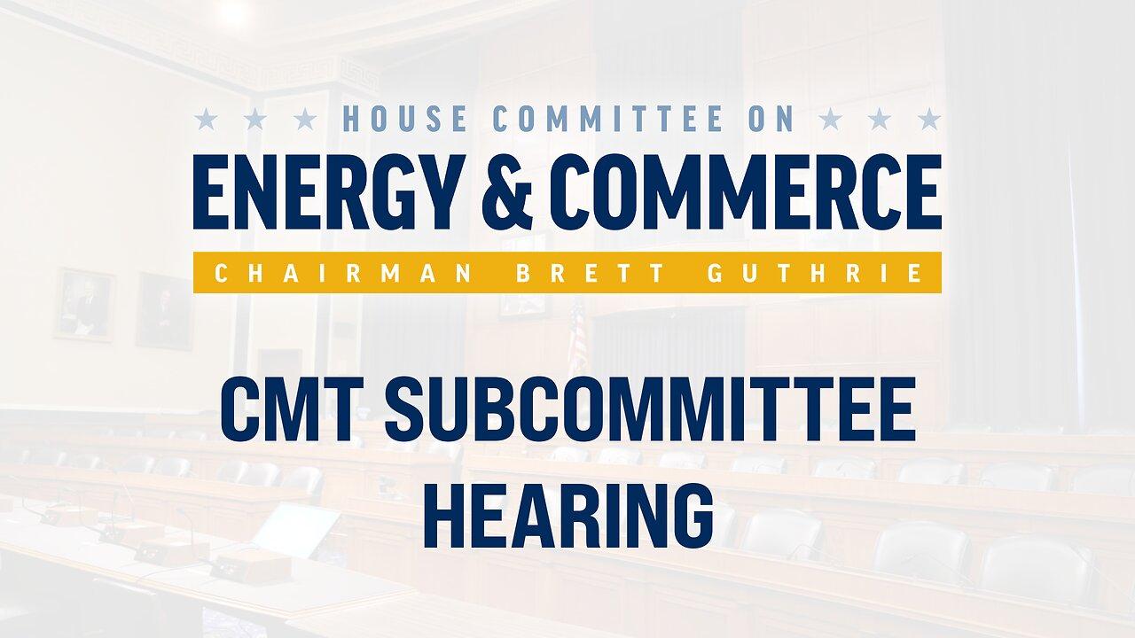 CMT Hearing: AI Regulation and the Future of US Leadership