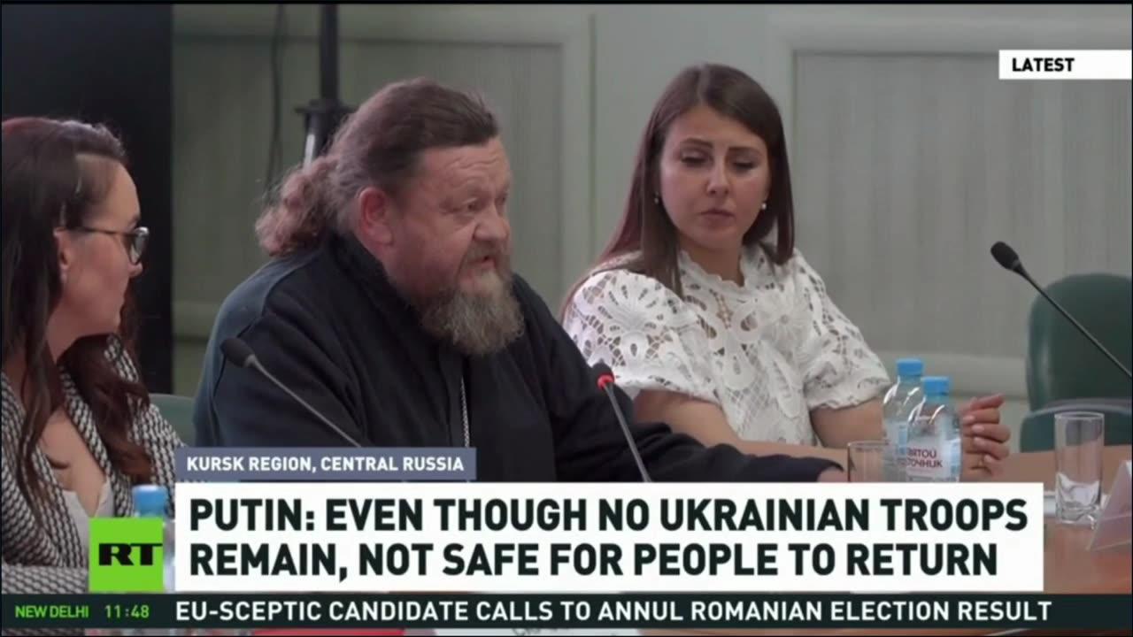 #LIVE - LADYDRAGON=PRESIDENT PUTIN VISIT THEN SIT DOWN AND TALKS WITH THE PEOPLE OF THE KURST REGION