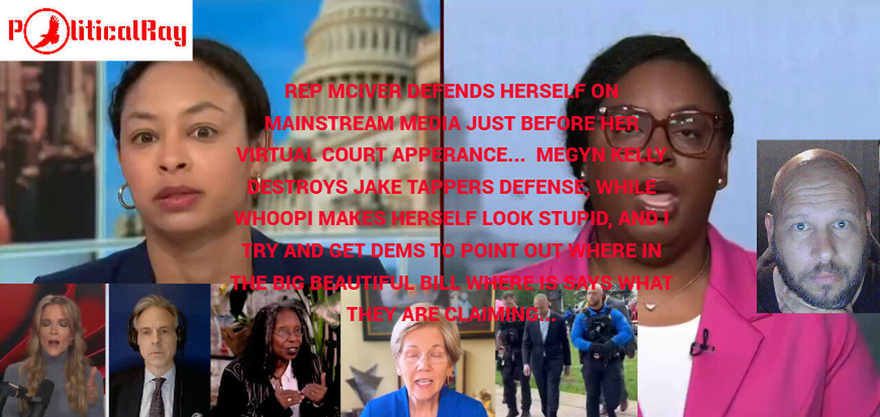 McIver has virtual court appearance, And I try to get Dems to point out what they are talking about.