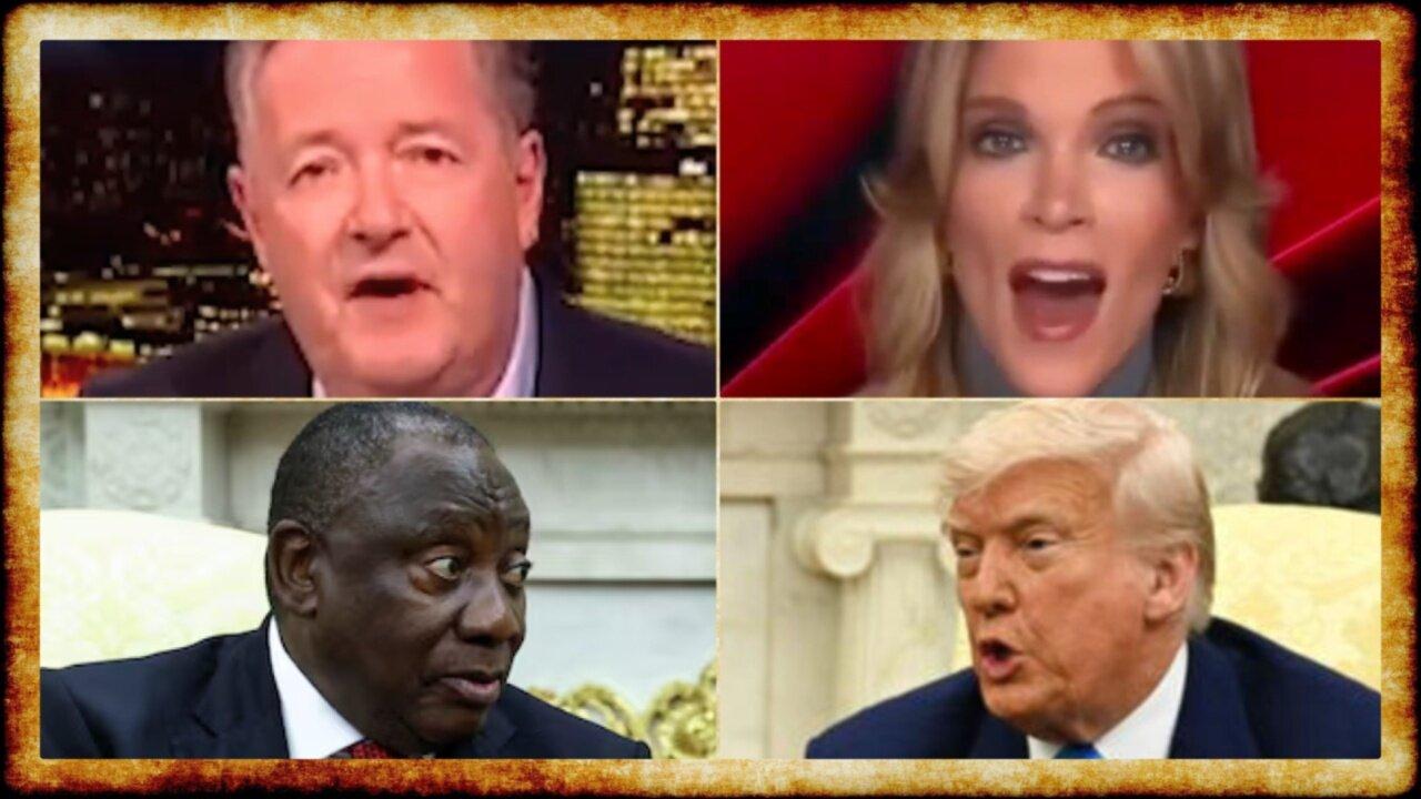 Piers Morgan TURNS on Israel, Megyn Kelly PUMMELS Jake Tapper, Ramaphosa's CONTENTIOUS DC Visit