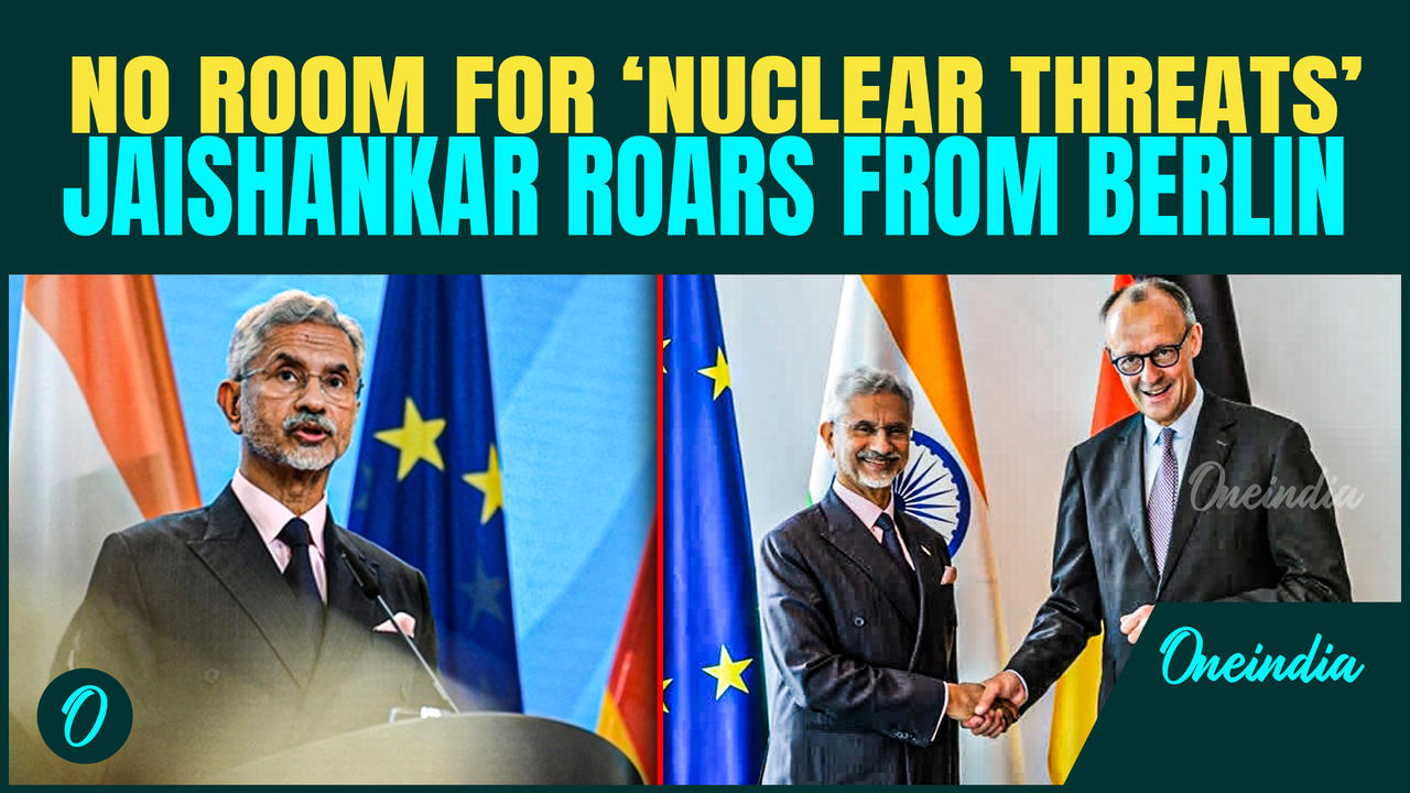Jaishankar’s WARNING From Berlin: India Will Never Bow To Nuclear Blackmail After OP Sindoor