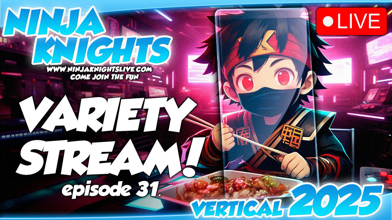 LIVE: Ninja Knights Variety Stream Vol 31 - Fortnite, Minecraft, COD, Roblox and Sea Of Thieves!