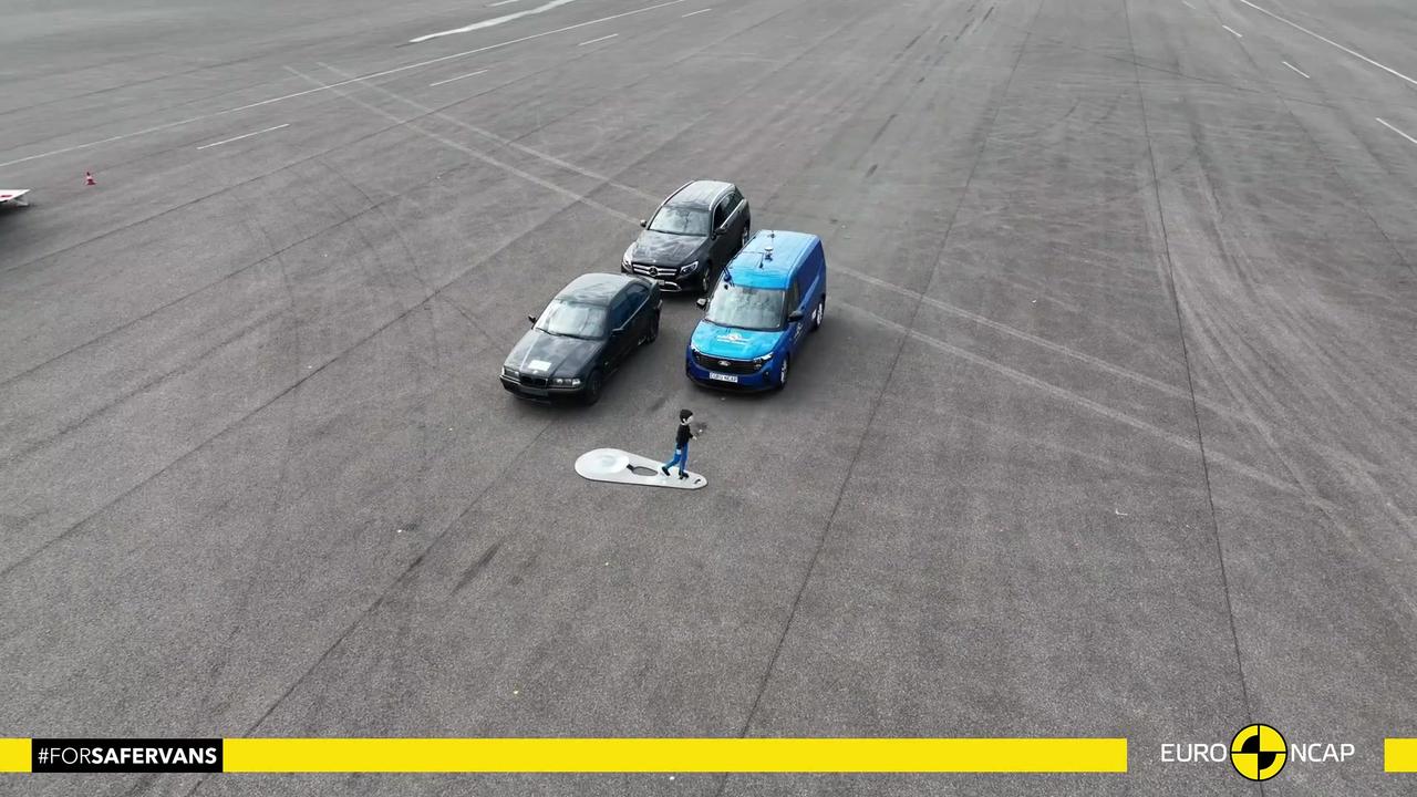 Ford Transit Courier - Commercial Van Safety Tests - 2025