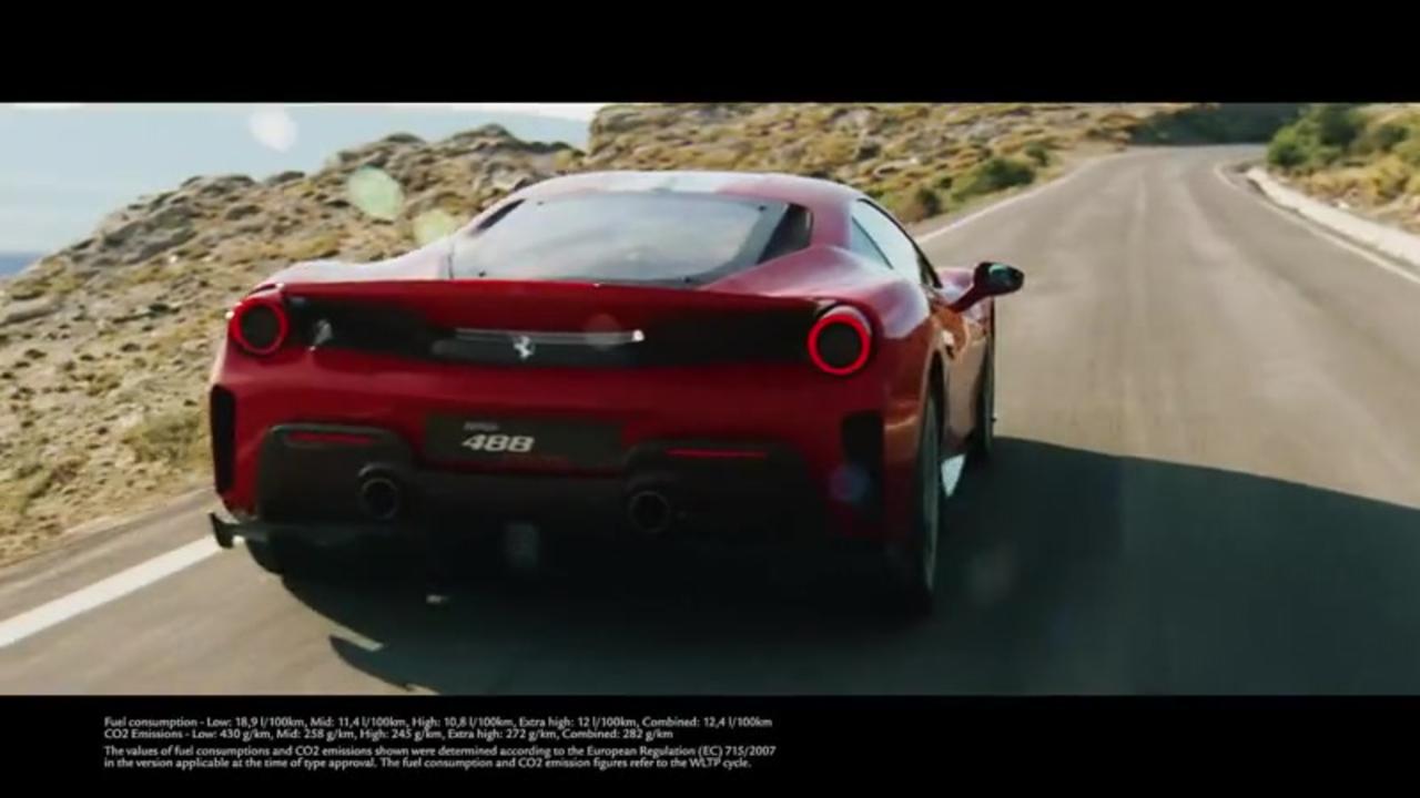 Ferrari 488 Pista Track Dynamic