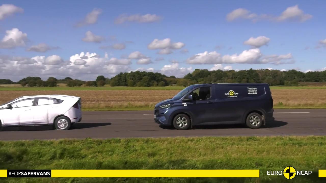 Ford Transit - Commercial Van Safety Tests - 2025