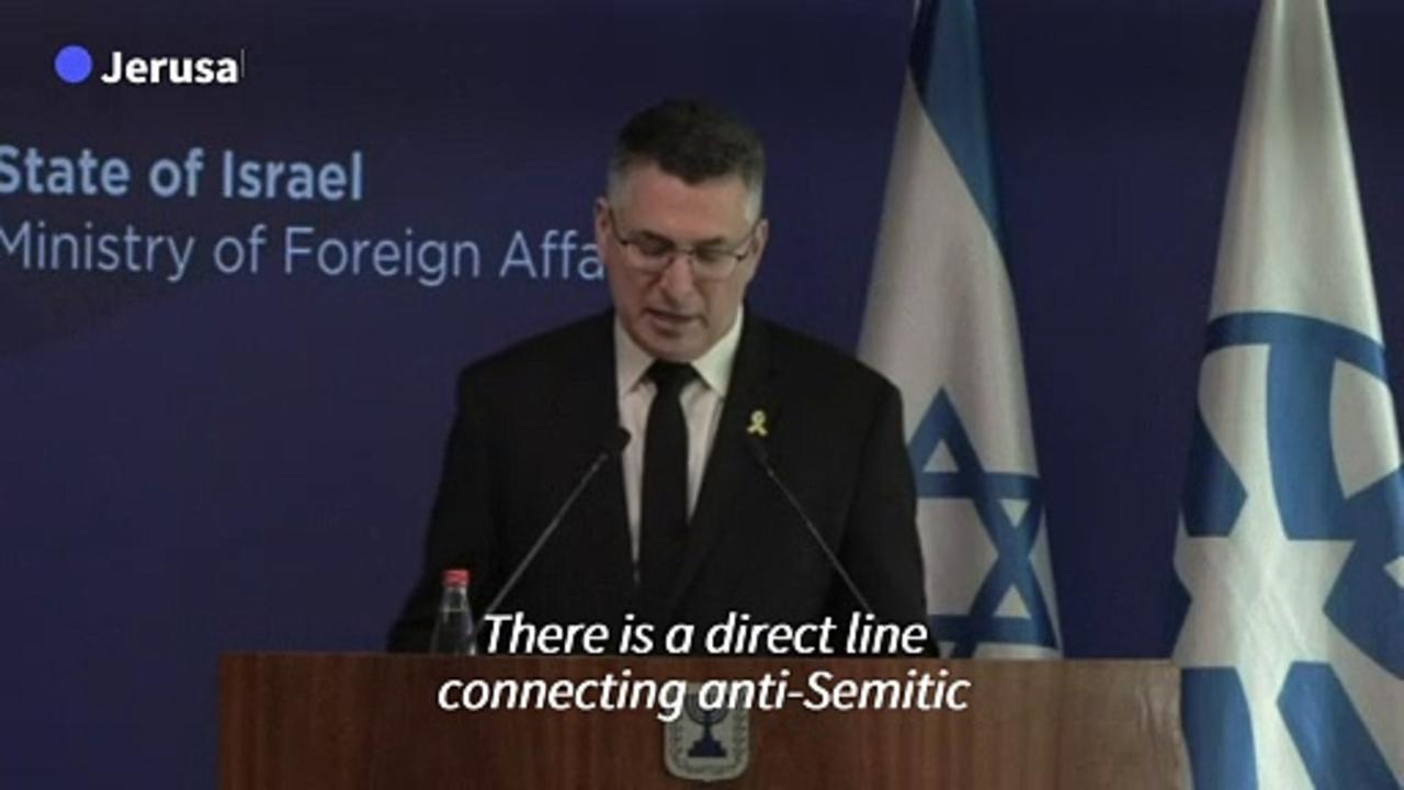 Israeli Foreign Minister accuses European countries of 'incitement' after US shootings