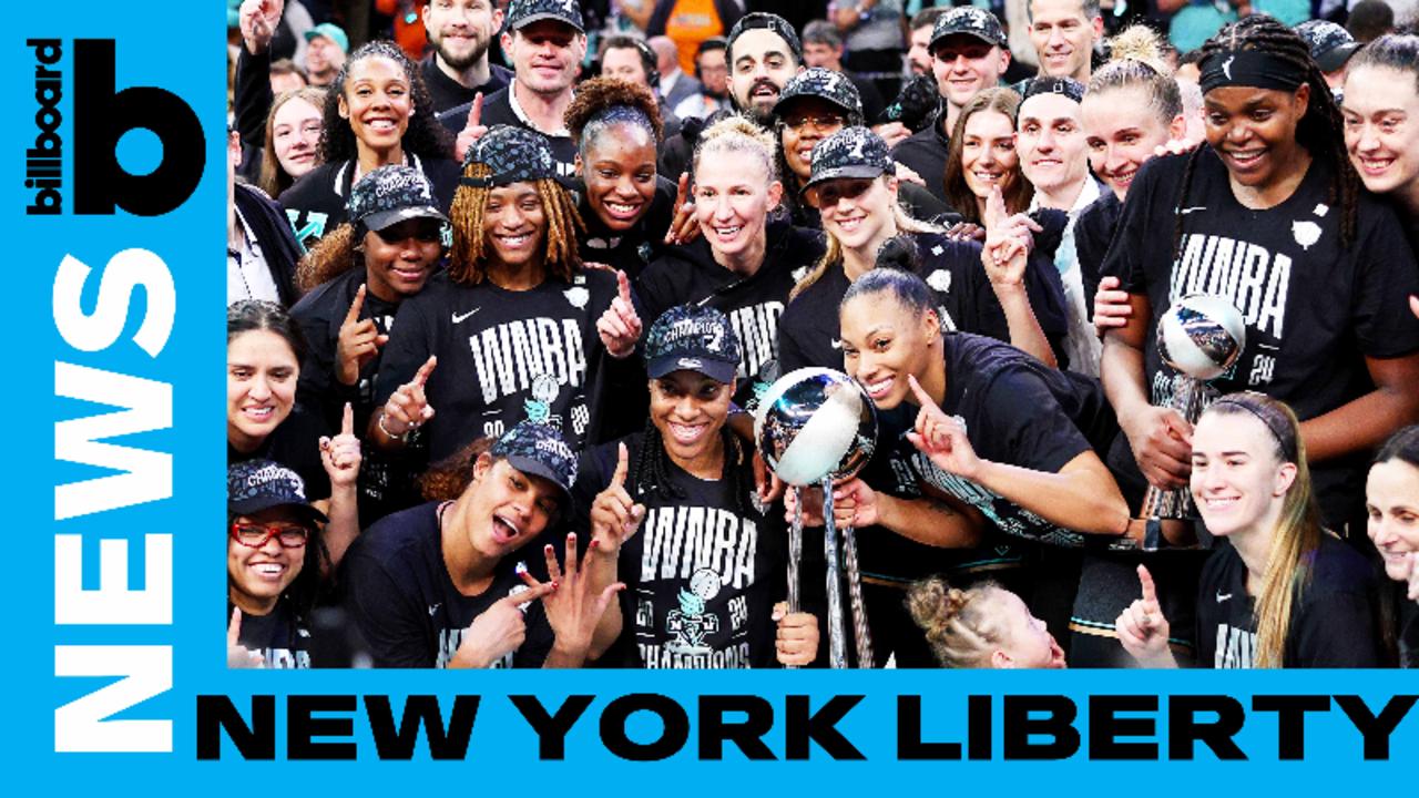 Inside New York Liberty Championship Ceremony With Jonquel Jones & More | All Access | Billboard News