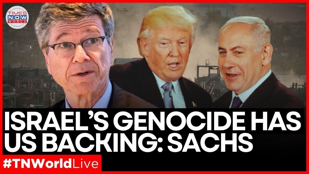 Jeffrey Sachs Live: ‘The Middle East Is Being Destroyed by Israel and the U.S. | Times Now World