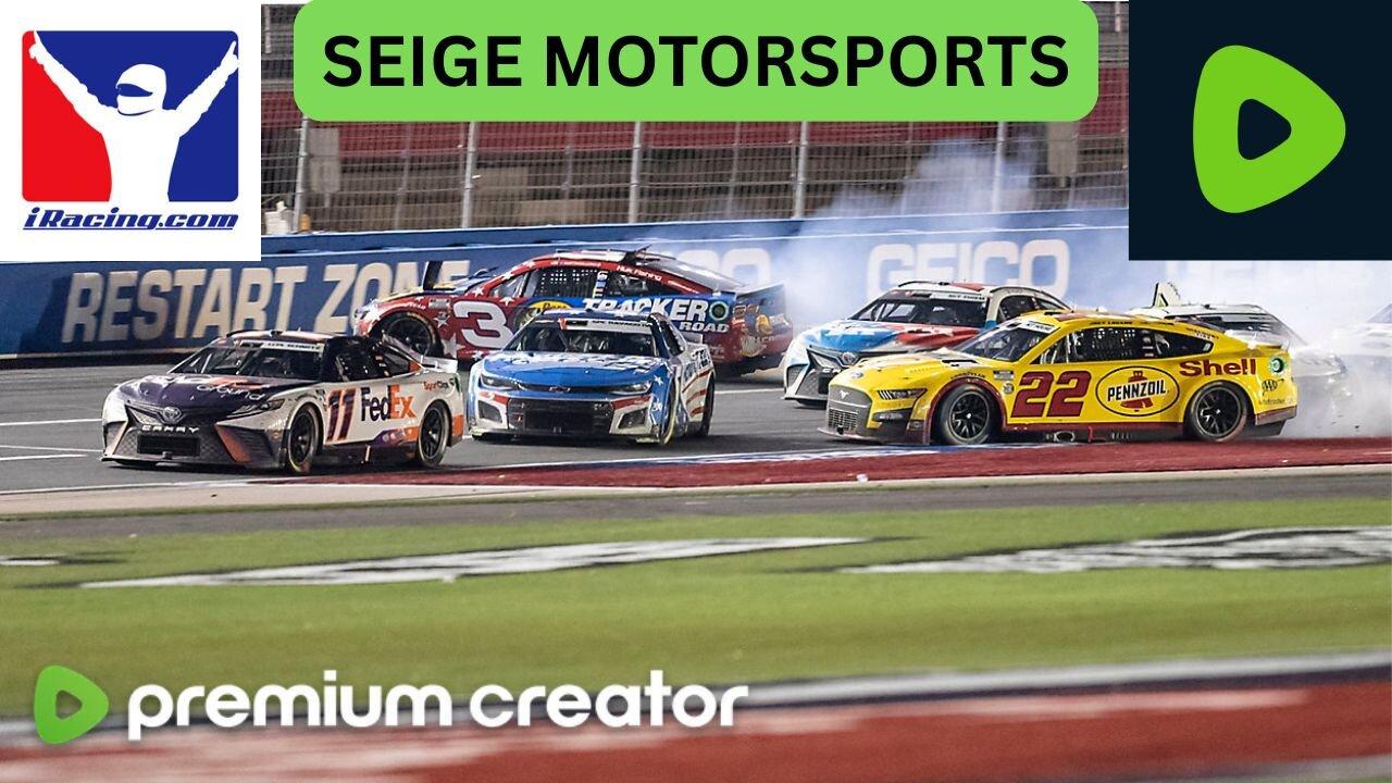 🔴Saturday iRacing Seige, Xfinity Watch Along and 12 PM Full Length Fixed NIS Coke 600!🏁