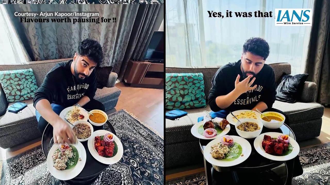 Arjun Kapoor shares a glimpse into how he’s spending his weekend