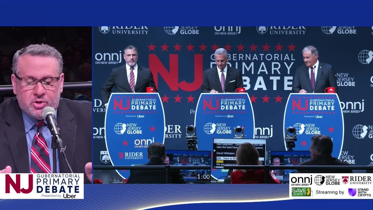 Watch it Again: New Jersey Democratic & Republican Gubernatorial Primary Debate, Presented by Uber