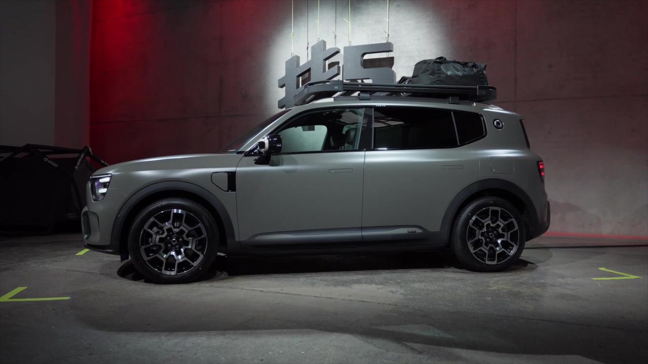smart #5 Exterior Design in Dark Grey