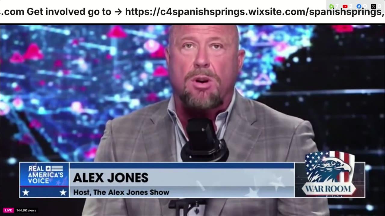 Alex Jones, Info Wars, 05/25/25 With Chase Geiser