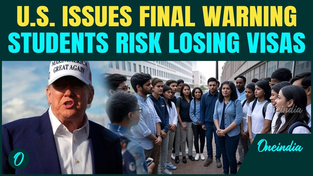 U.S Embassy THREATENS International Students With Visa Revocation | 1.1 Million Students At Risk