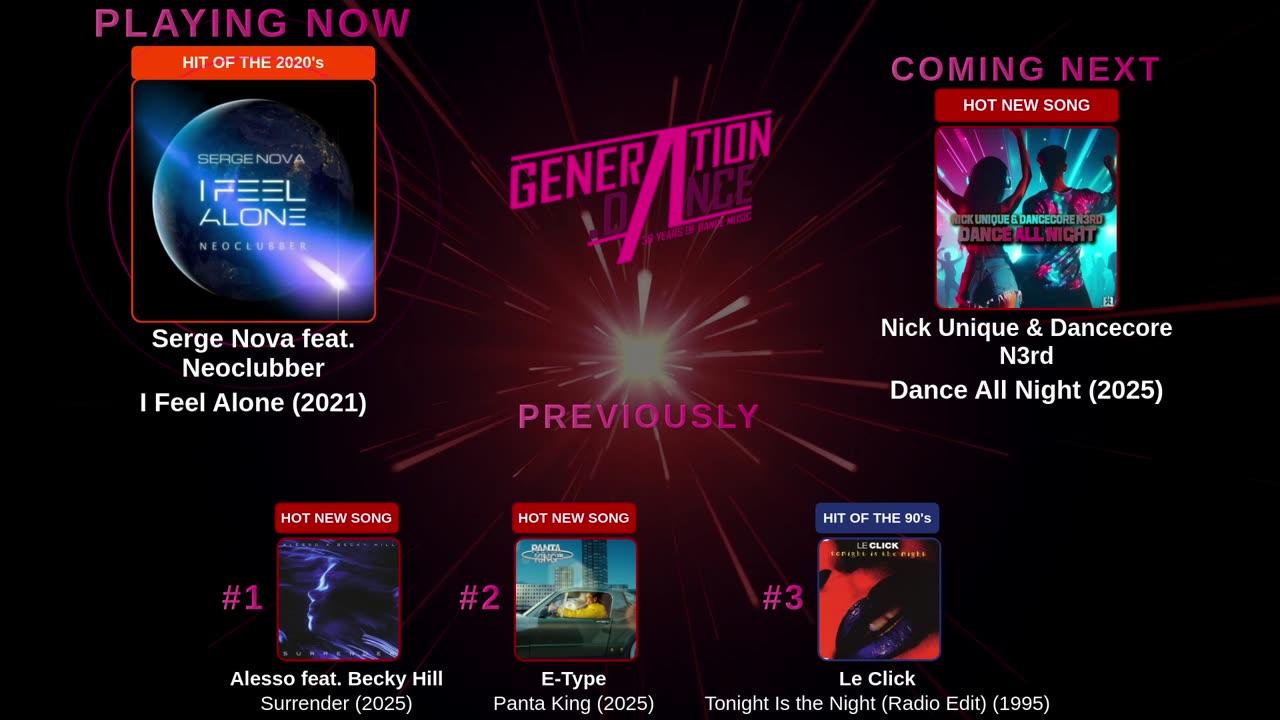 Generation Dance Radio - EDM, Dance, Eurodance, Trance, House, Hands up