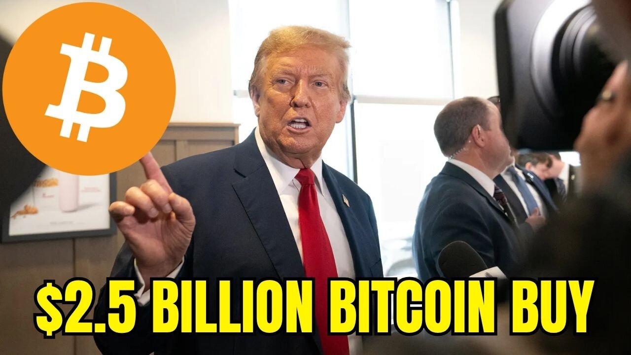 “Trump Media Announces $2.5 Billion Bitcoin Treasury Strategy”