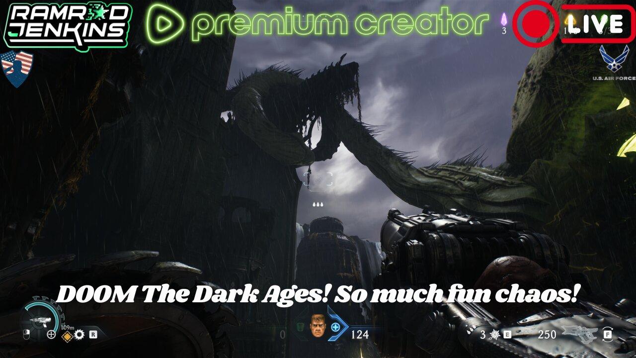 DOOM The Dark Ages is chaotic fun! Hop in chat and hang out!