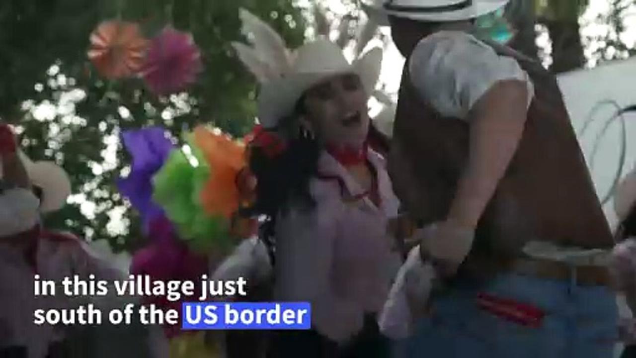 'Like being an artist': Mexicans celebrate cowboy culture at festival near US border