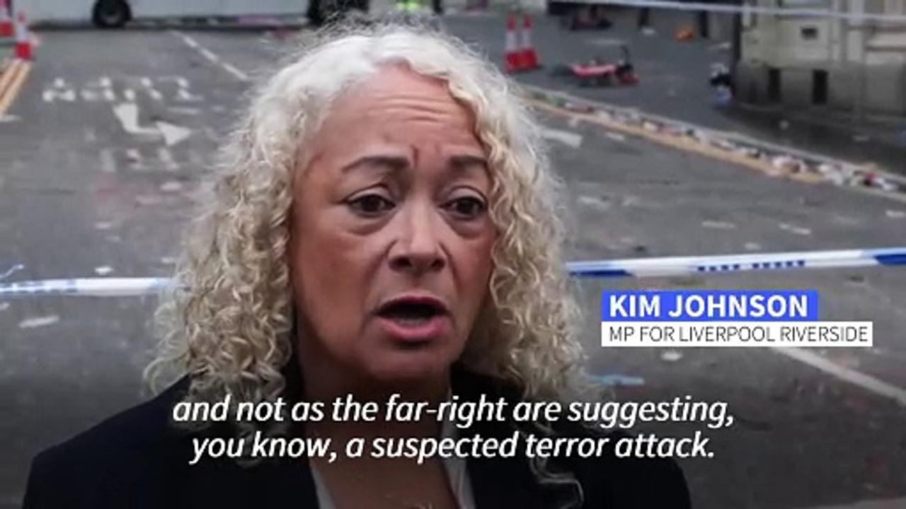 'Inexcusable': people react after car ploughs into Liverpool crowd
