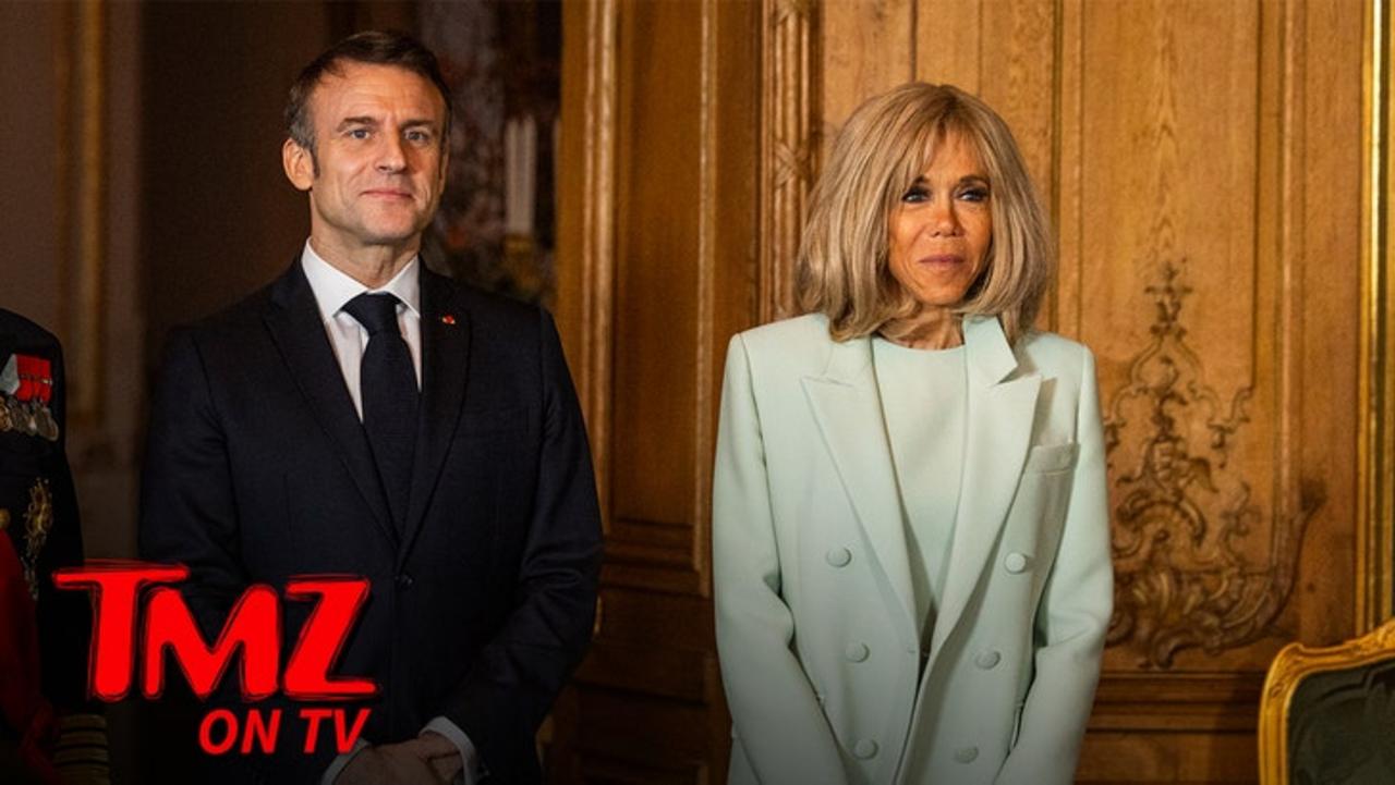 French President Emmanuel Macron Shoved in the Face by His Wife | TMZ TV