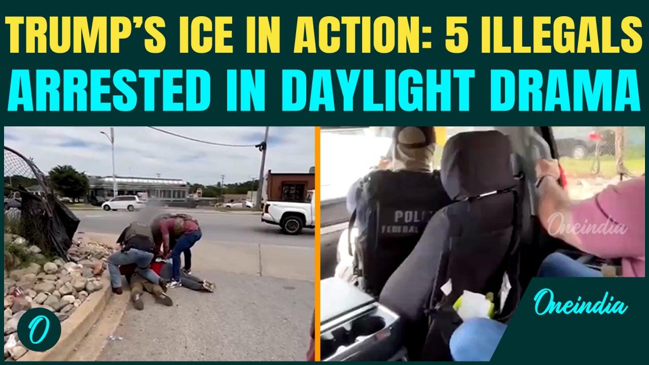 VIDEO: Trump’s ICE Agents SWOOP IN on Tip-Off, Nab 5 Illegals Outside Baltimore Hardware Store