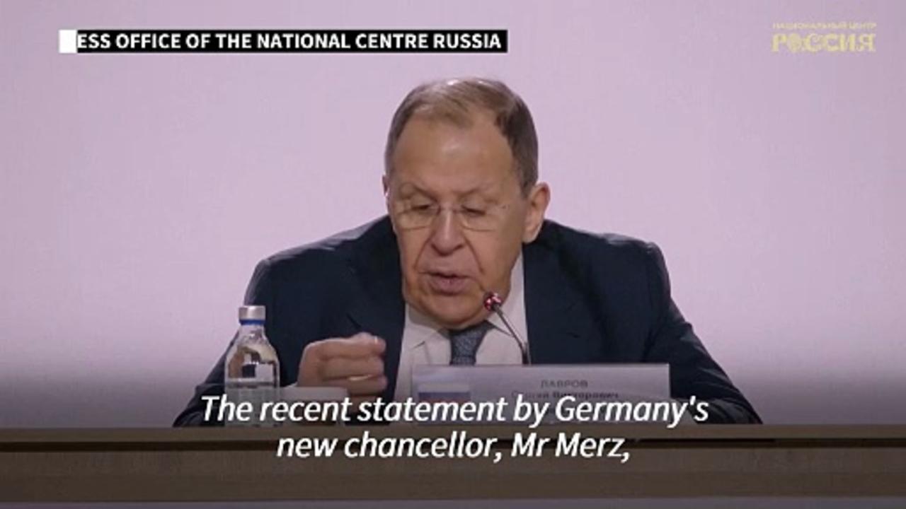 Russia's Lavrov calls German army buildup plans 'very worrying'