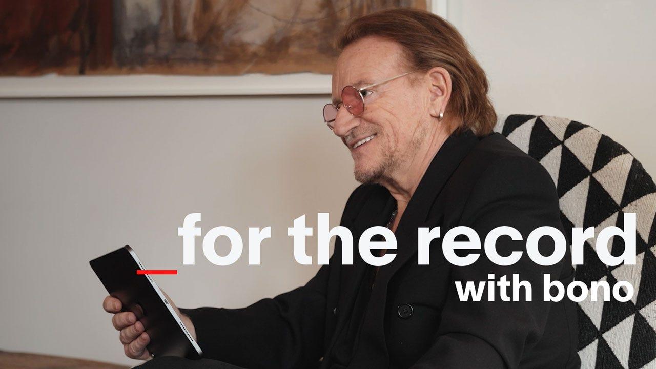 Bono on Adam Sandler’s Genius ‘SNL’ Impression of Him | For The Record | Esquire