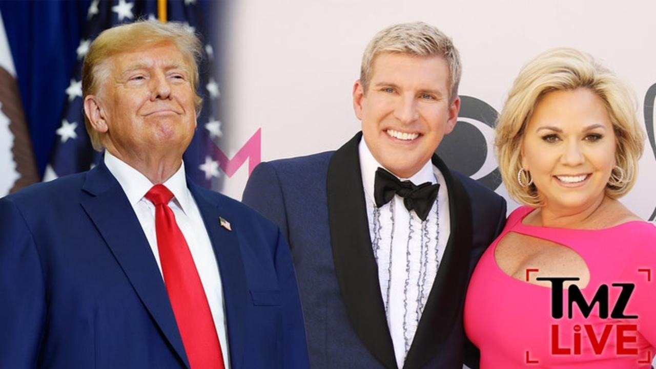 Todd and Julie Chrisley Pardoned By President Trump | TMZ Live