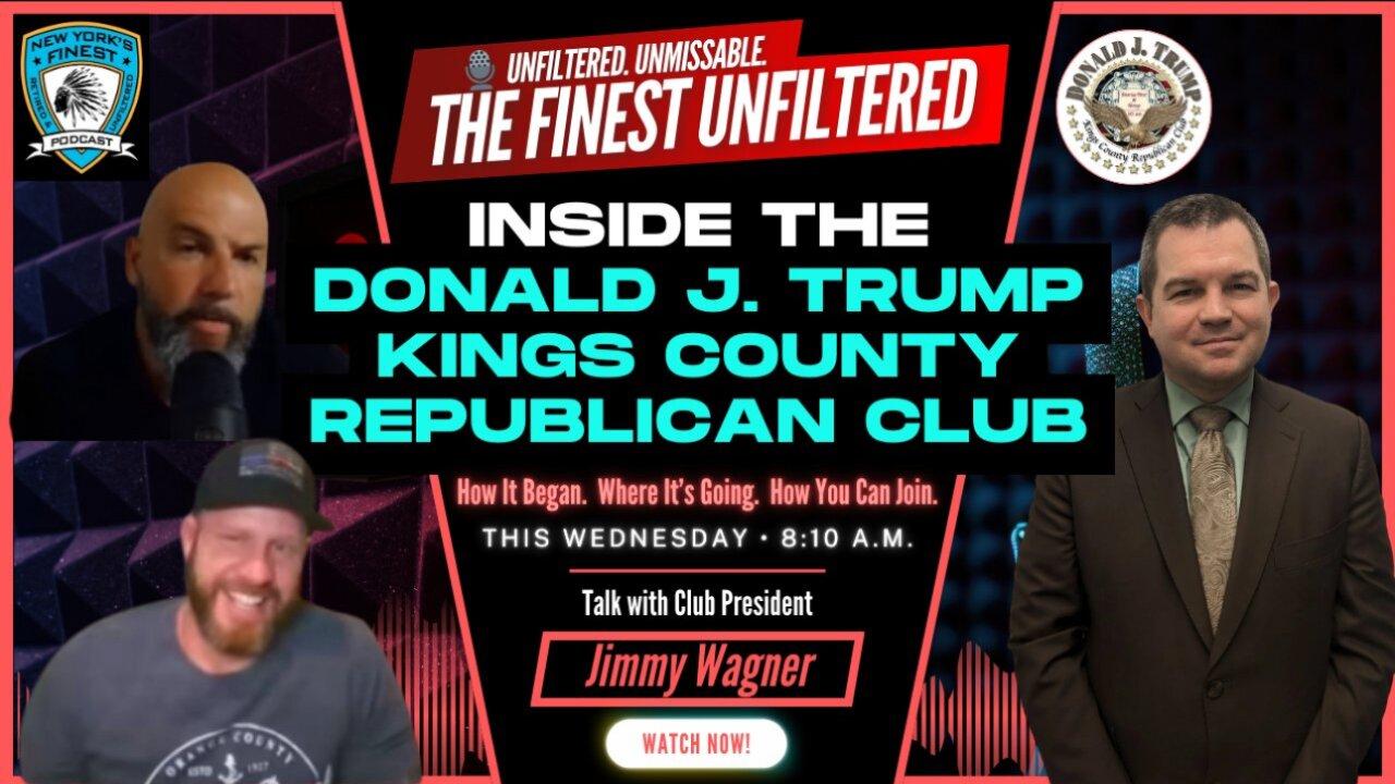 Jimmy Wagner, President of the Donald J. Trump Kings County Republican Club