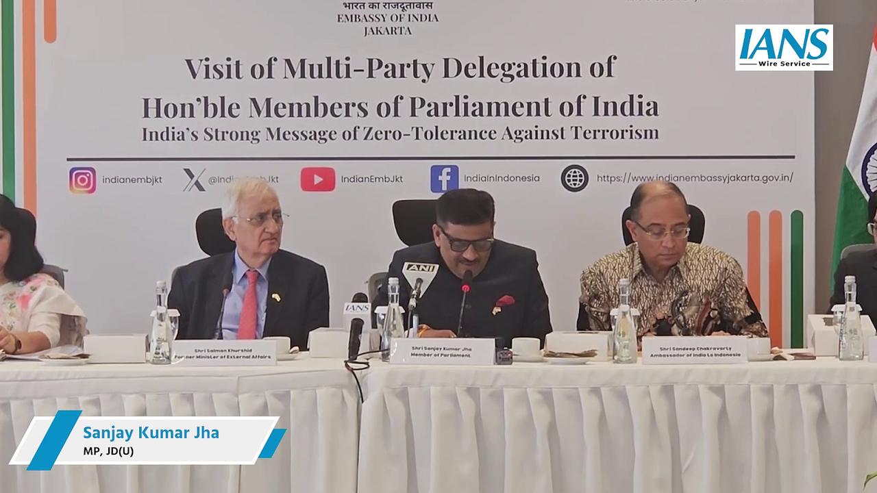 Sanjay Jha Highlights India’s Collective Resolve Against Terror at Jakarta Forum