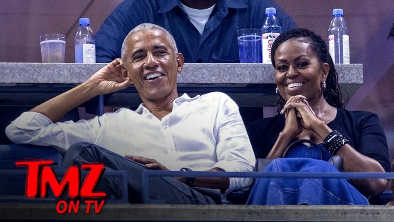 Barack and Michelle Obama Spotted Together at NYC Hotel | TMZ TV