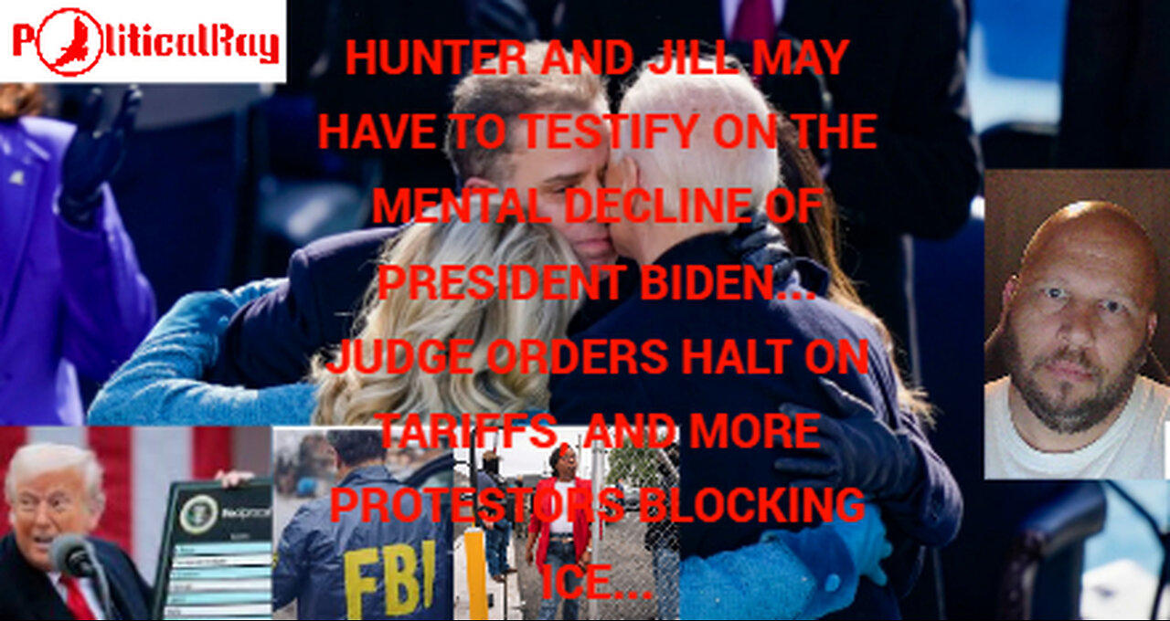 Hunter and Jill Biden may have to testify on Joe's mental decline while in office...