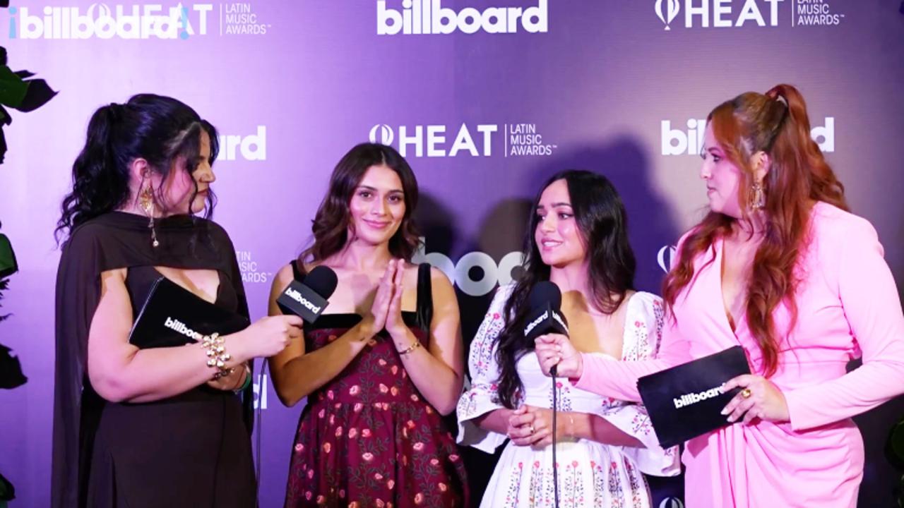 Calle y Poché Would Love To Work With Aitana, Camilo & More | Premios Heat 2025