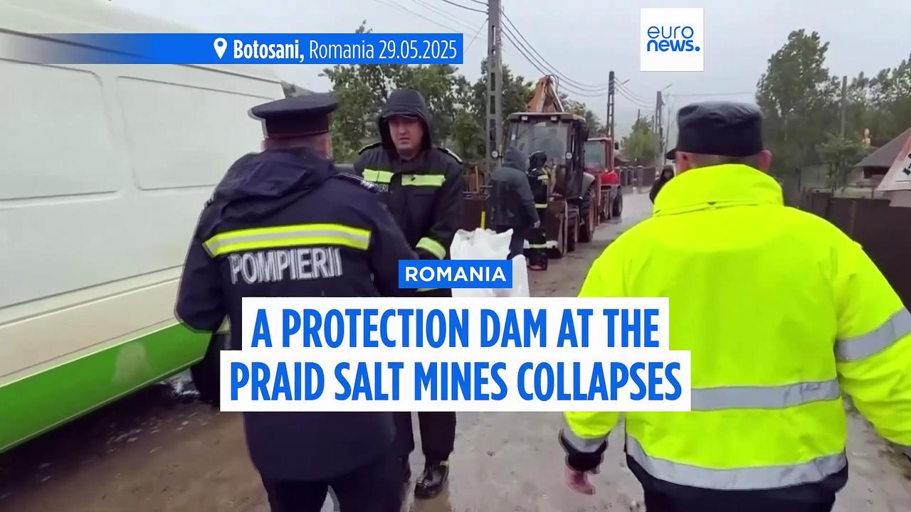 Several areas hit by flooding in Romania after two days of heavy rain