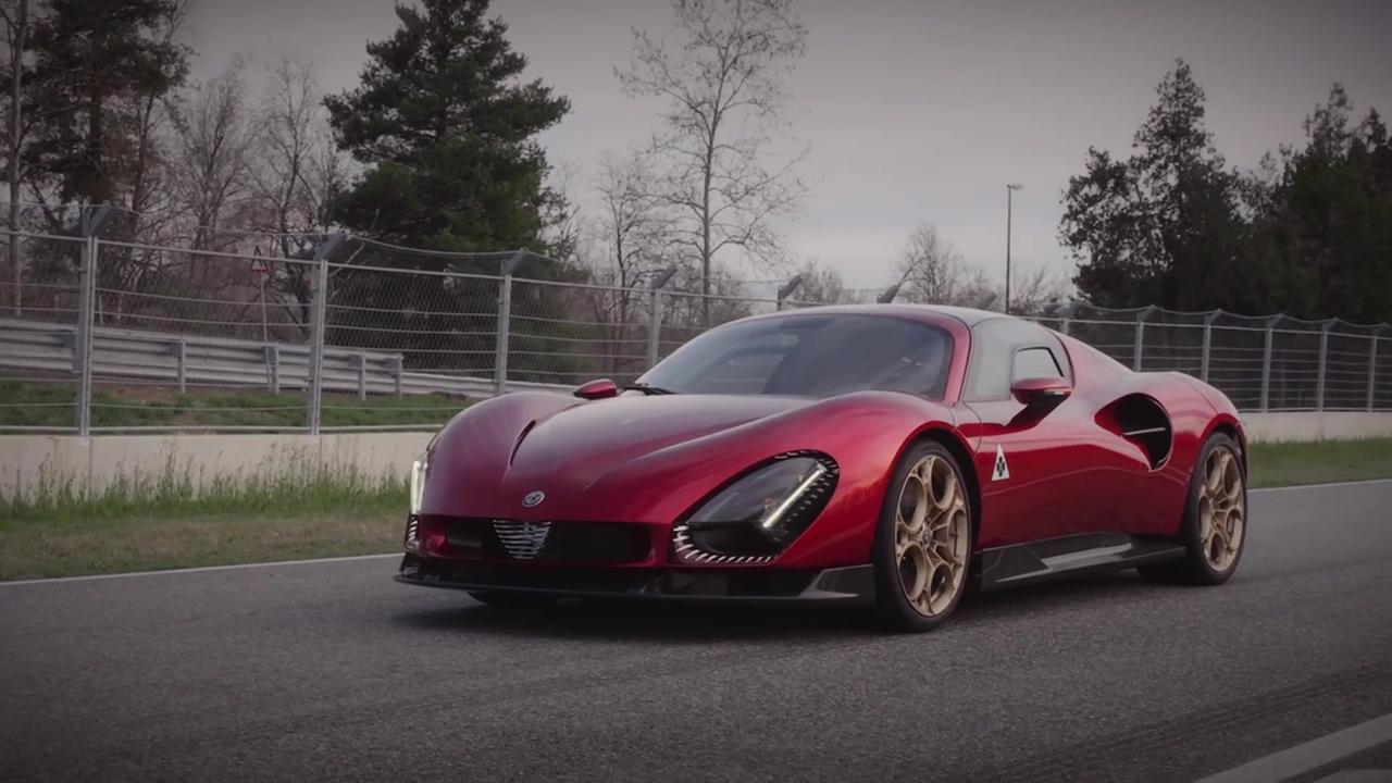 Alfa Romeo 33 Stradale Design Preview