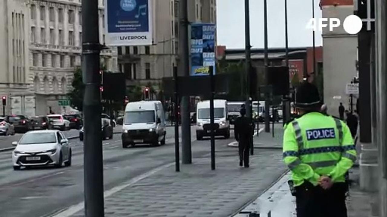 UK man charged with 7 offences for Liverpool crash arrives at court